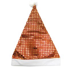 Новогодняя шапочка-колпак №6037-5 35см текстиль