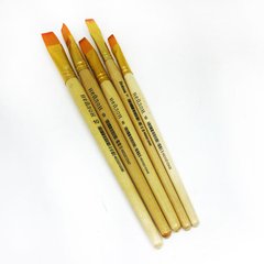 Кисть - Josef Otten синтетика плоская прямая, деревянная ручка N-BP, №6