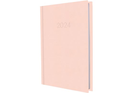 Щоденник А5 ECONOMIX 2024 Confetti E21613-**, Рожевий