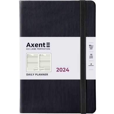 Щоденник А5 Axent 2024 Partner Lines 8815-24-**-A, пурпурный