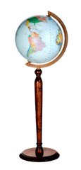 Глобус напольный диаметр 32см GLOWALA на деревянной ножке политический 3011