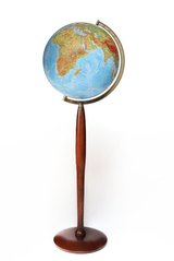 Глобус напольный диаметр 42см GLOWALA на деревянной ножке Физический 0720
