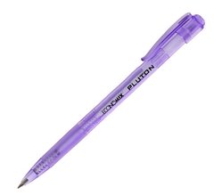 Кулькова ручка ECONOMIX PLUTON 0,5мм пише синім корп. асорт. E10101