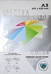 Бумага цветная для принтера Пастель А3 80г/м 500л. SPECTRA color, зеленый пастельный
