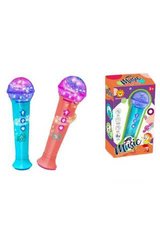 Микрофон детский 4FUN Game Music Toy 2 цвета, звук, подсветка MT 500