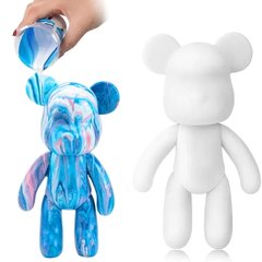 Игрушка кукла Флюидный медвежонок 23см DIY Fluid Bear Bearbrick с 3-я красками №1262