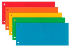 Разделители картон Esselte 1-100 разделов, 5 цветов по 20 шт. 624450