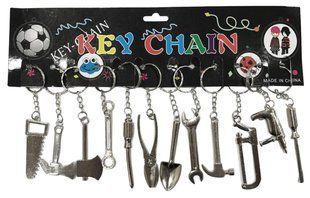 Брелок металлический KeyChain Инструмент 6см, ассорти №CD-3200/2554