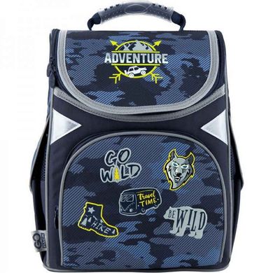 Ранець каркасний GoPack мод 5001 Education GO20-5001S-16 Adventure