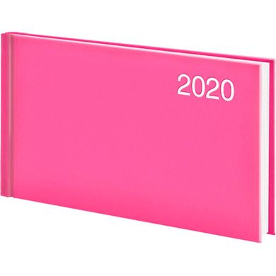 Еженедельник 2020 Brunnen 9*15,5см карманный Miradur 73-755 60, Бордо
