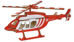 Деревянная сборная 3D модель WoodCraft Вертолет-5 (25*16,3*10,5см) XA-G039H