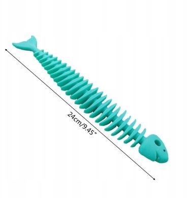 Іграшка антістрес силіконова тянучка 23см, Скелет, асорті MT409