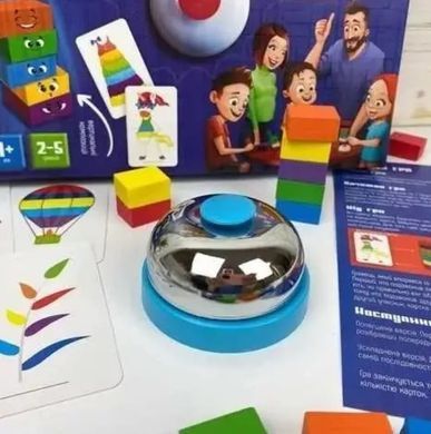 Игра настольная DankoToys DT CCC-02-01U Color Crazy Cubes (укр)