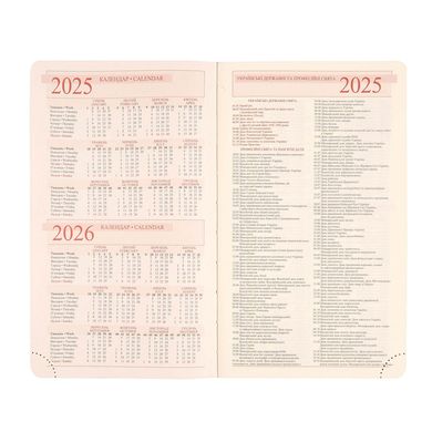 Щоденник А5 Leo Planner 2025 Identico м'який 25253*, Синий