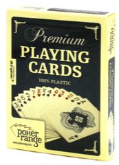 Карты игральные Poker Range Premium 100%пластик 54 карты PR604SR