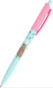 Кулькова ручка Axent Lovely rain, автом. синя AB1090-34-A
