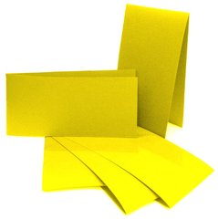 Набір заготовок для листівок 5шт. 10,5х21см №2 жовтий 220г/м Margo 94099022