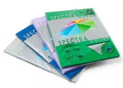 Бумага цветная для принтера Пастель А4 80г/м 100л. SPECTRA color цвет на выбор, голубой пастельный