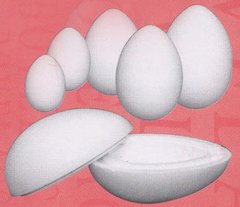 Заготовка для декорування пенопласт Яйце 12см BOVELACCI BV-000002049