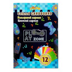 Картон цветной детский А4 12л. Kidis Play zone 13491