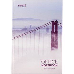 Тетрадь для записей А4 Axent 192л. San Francisco в клетку 8423-22-A