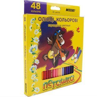 Олівці кольорові 48кол. Marco Пегашка 1010-48