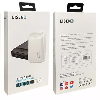 Повербанк 10000 mAh Eisen EZ619/755737