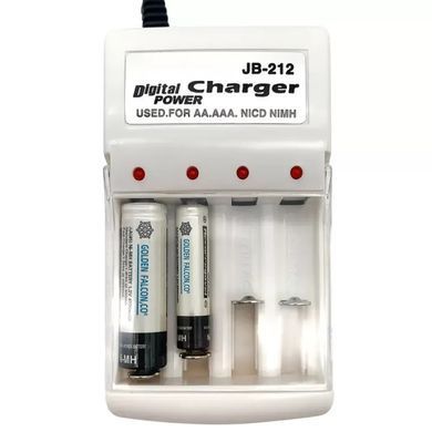 Зарядное устройство Jiabao Digital Power JB-212 + 4 акумулятора AAA 2500mAh 0130