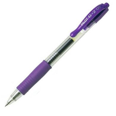 Гелева ручка Pilot G-2 BL-G2-7/5, Червоний