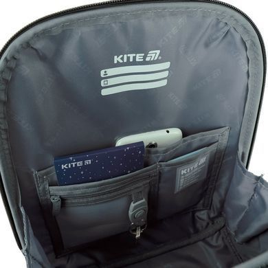 Рюкзак Kite школьный мод 555 Education teens TF26-555S Transformers 36.5*27*15.5см
