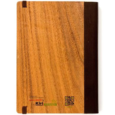 Щоденник А5 KIRIsketch недатований Дерево - шкіра, Якір 770631