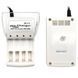 Зарядное устройство Jiabao Digital Power JB-212 + 4 акумулятора AAA 2500mAh 0130