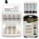Зарядное устройство Jiabao Digital Power JB-212 + 4 акумулятора AAA 2500mAh 0130