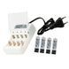 Зарядное устройство Jiabao Digital Power JB-212 + 4 акумулятора AAA 2500mAh 0130