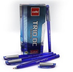Ручка шариковая CELLO Trio DC, синяя CL-8