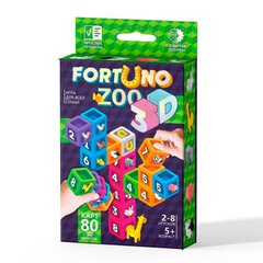 Гра настільна DankoToys DT F3D-02-01 Fortuno Zoo 3D