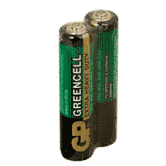 Батарейка ААА (мініпальчикова) GP 1шт 24G-S2 сольова R03, AAA