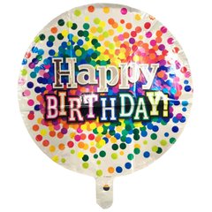 Повітряна кулька фольга Happy birthday 45*45см TF-A0198