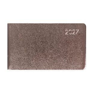 Щотижневик 2027 А6 Leo Planner Glory м'який GL2527**, Серый темный