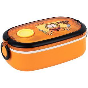 Школьный ланчбокс Kite мод 1180 с ложкой и вилкой Garfield 900мл GF25-1180