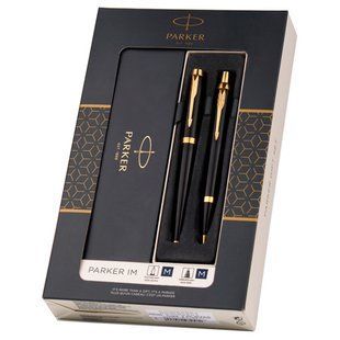 Ручки набір Parker 22092b IM Black GT 2 ручки