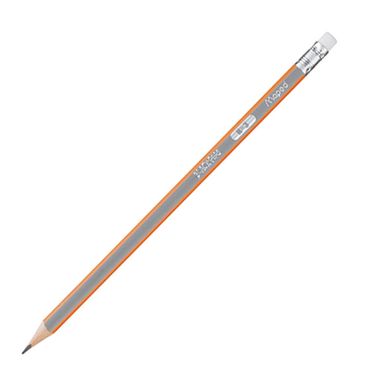 Олівець простий Maped Black Peps H з ластиком 851725