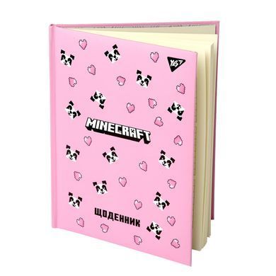 Щоденник шкільний YES 911658 ТВП Minecraft Spring