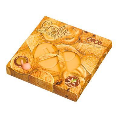 Блокнот 9*8,7см 80арк ZiBi Kidis Line ZB.12470-22 Cookie