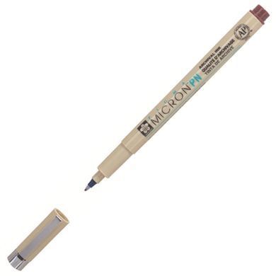 Ручка капиллярная PIGMA Micron PN (линия 0.4-0.5мм) Sakura XSDKPN*** - Красный