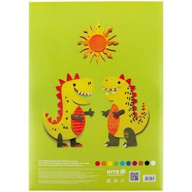 Картон кольоровий А4 10арк Kite мод 1255 Kite K26-1255