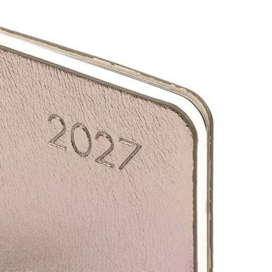 Щотижневик 2027 А6 Leo Planner Glory м'який GL2527**, Серый темный
