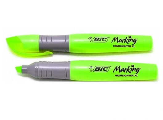 Текстовий маркер BIC Highlighter XL 89139*, Жовтий