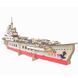 Деревянная сборная 3D модель WoodCraft Корабль-1 авианосец (21*34*3см) XA-G035H