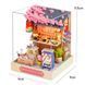 Конструктор Румбокс Кукольный домик Diy House CuteRoom QT-041 Sakura Noodles Shop Магазин лапши Сакура